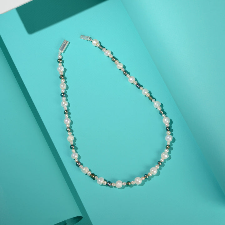 Multi-colored Freshwater Pearl Necklace