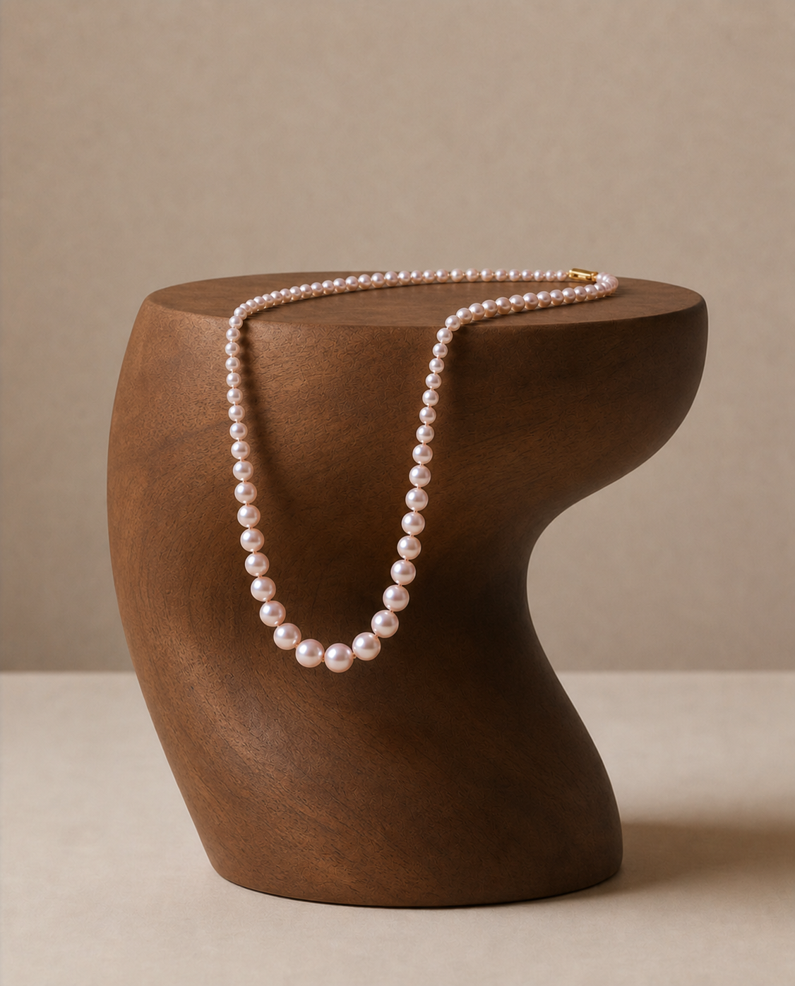 Naturally Lavender Graduation Pearl Strand