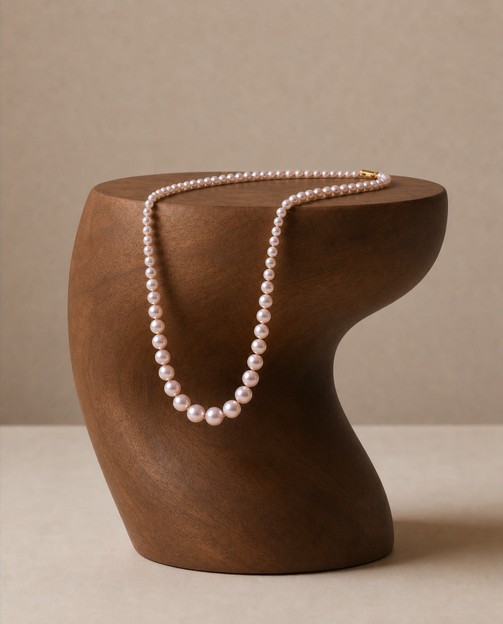 Naturally Lavender Graduation Pearl Strand