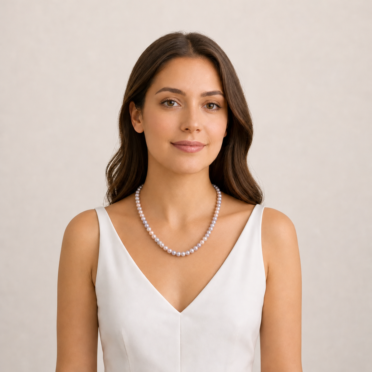 Radiant Natural Pearls Necklace
