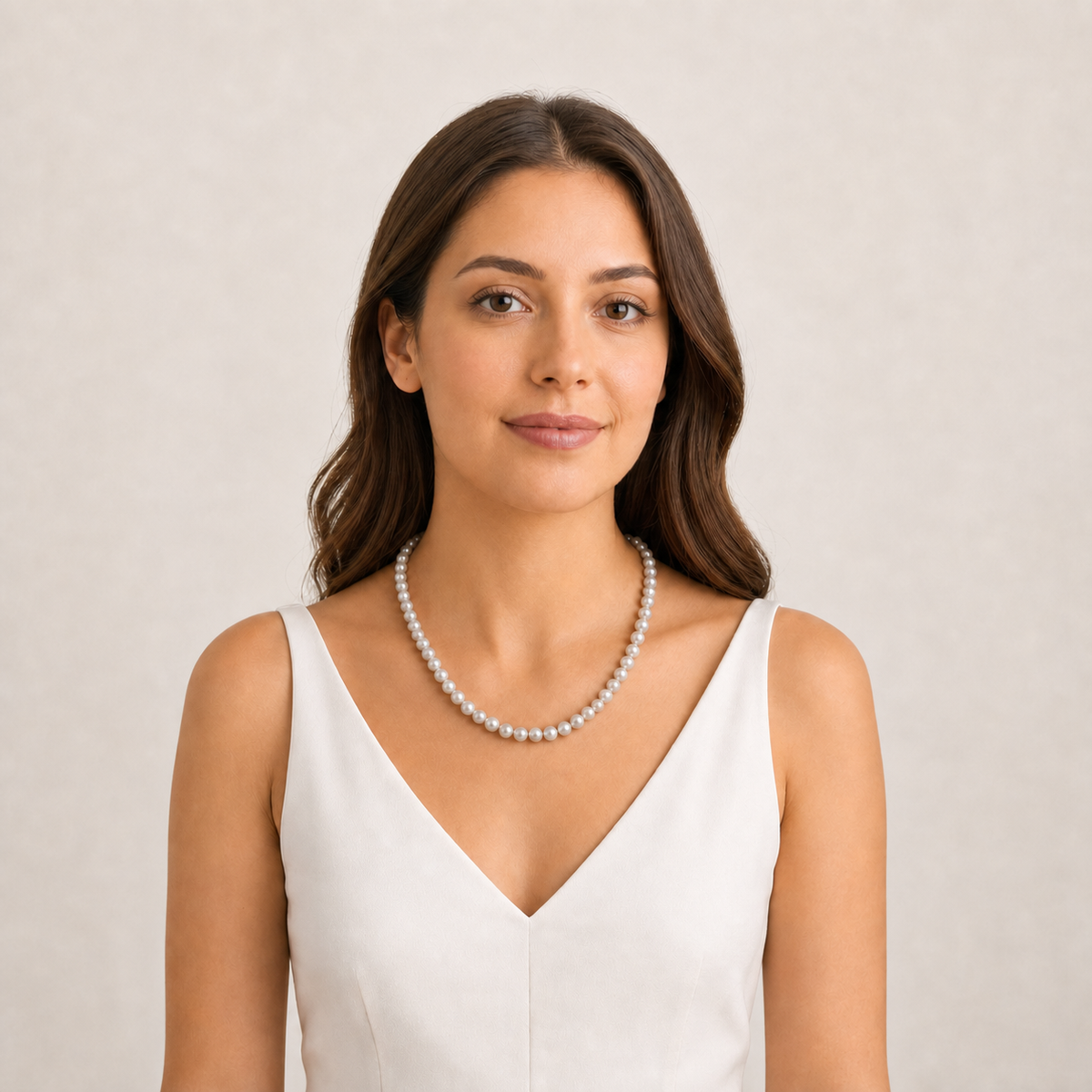 Steel Grey Pearl String | S1614