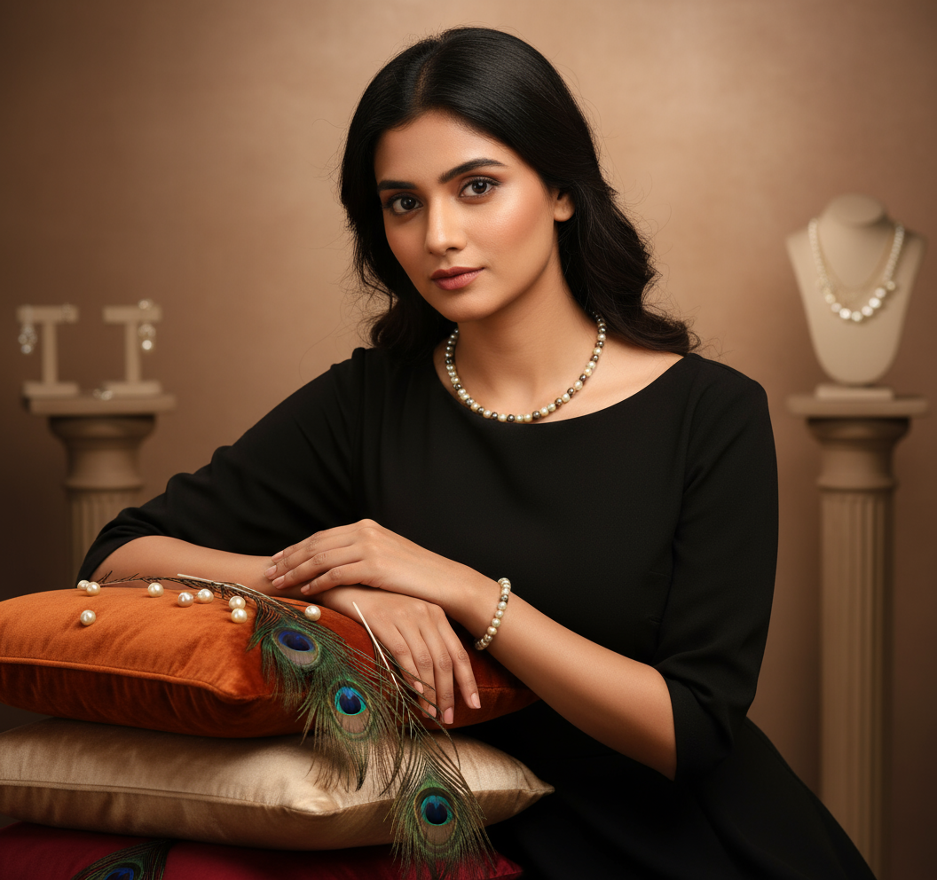 Elegant Multi-Color Freshwater Pearl String