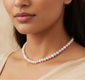 Radiant Natural Pearls Necklace