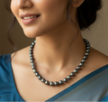Tahitian Grey Pearl Necklace String