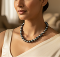 Tahitian Grey Pearl Necklace String