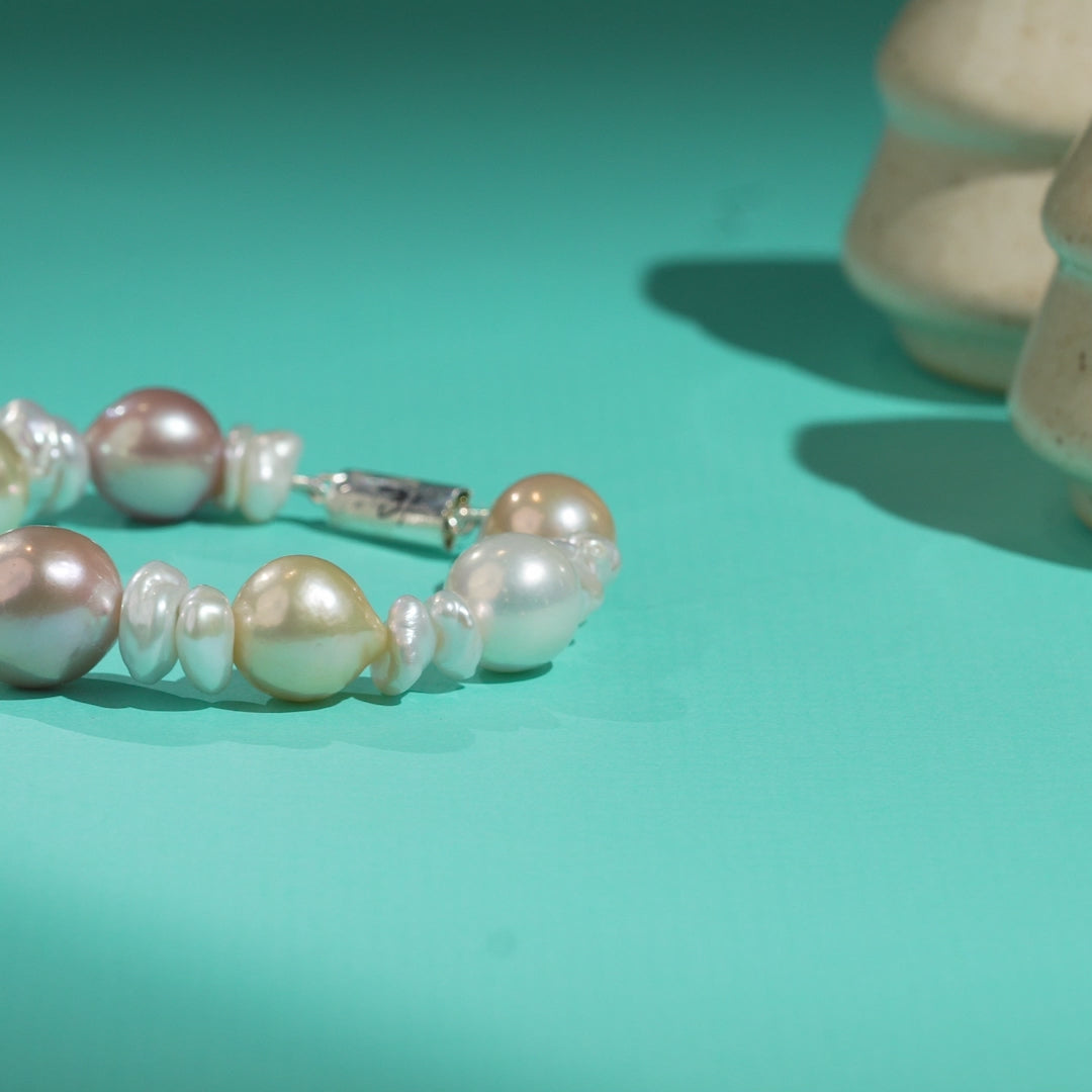 Fresh Water Baroque Pearl Bracelet