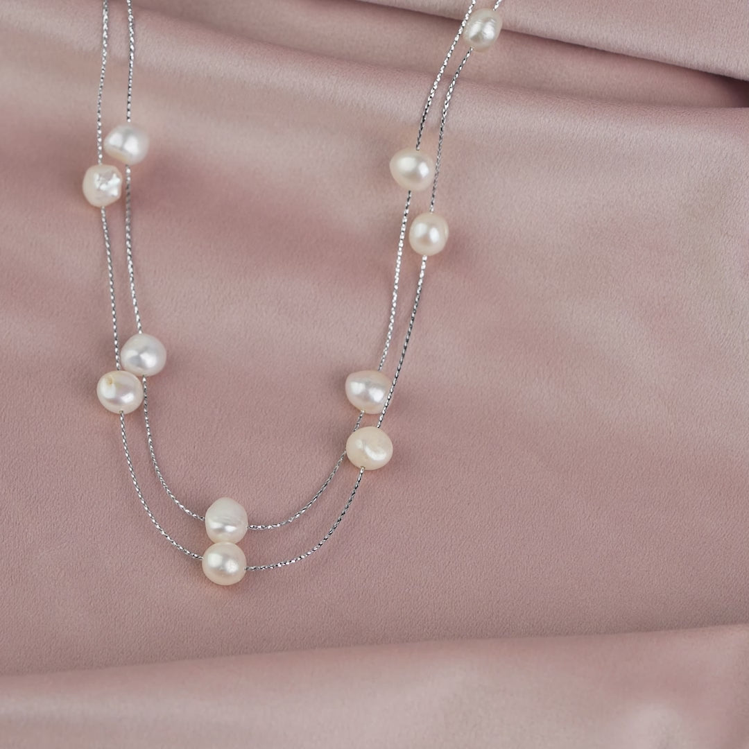 Timeless Freshwater Pearl Necklace