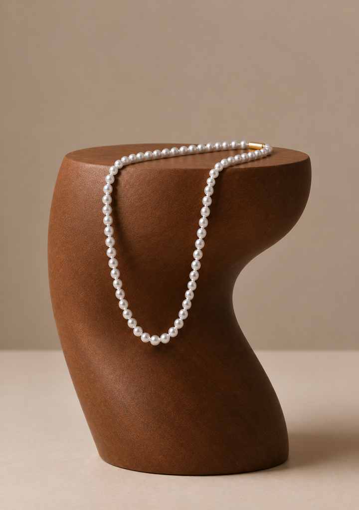 Steel Grey Pearl String | S1614